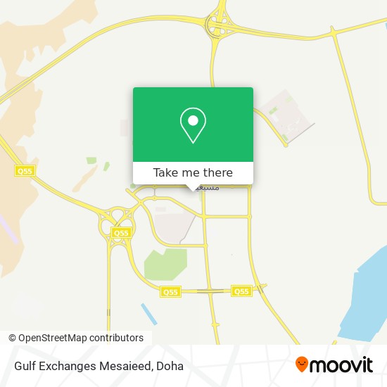Gulf Exchanges Mesaieed map