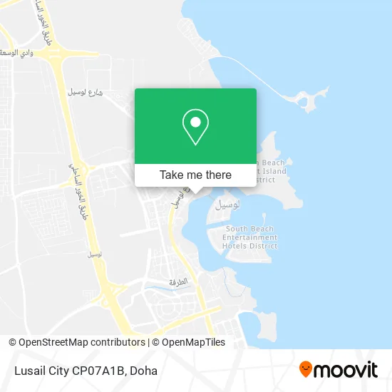 Lusail City CP07A1B map