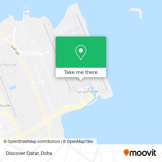 Discover Qatar map