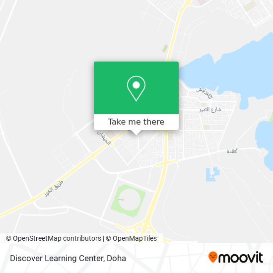Discover Learning Center map