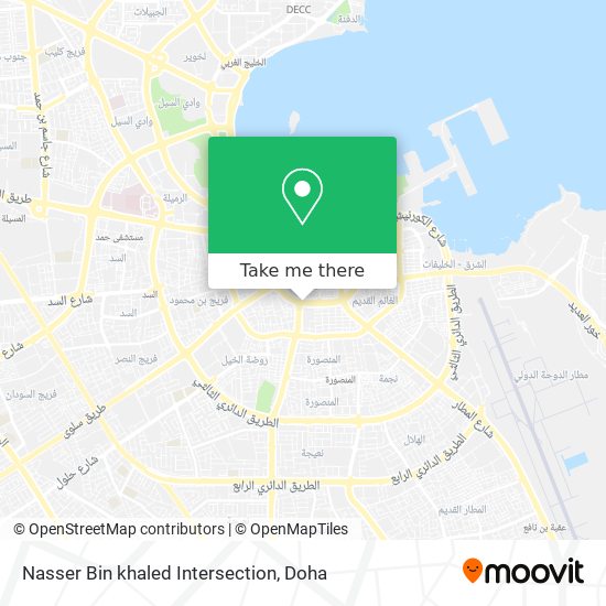 Nasser Bin khaled Intersection map
