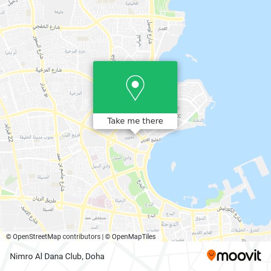 Nimro Al Dana Club map