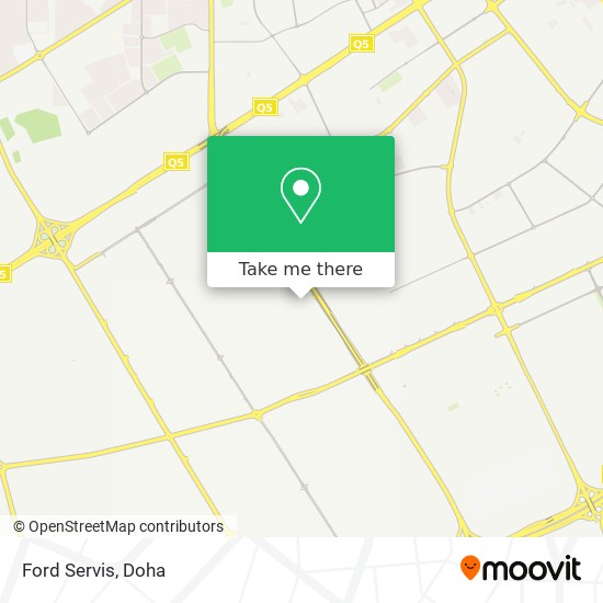 Ford Servis map
