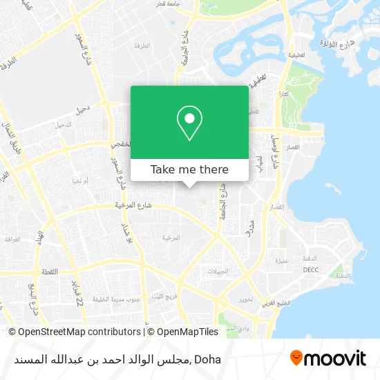 مجلس الوالد احمد بن عبدالله المسند map