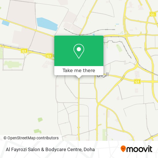 Al Fayrozi Salon & Bodycare Centre map