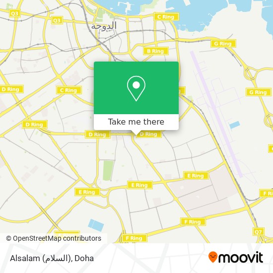Alsalam (السلام) map