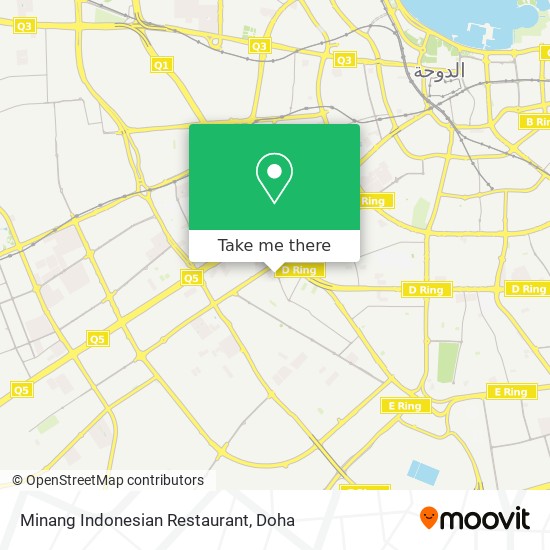 Minang Indonesian Restaurant map