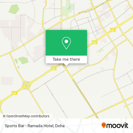 Sports Bar - Ramada Hotel map