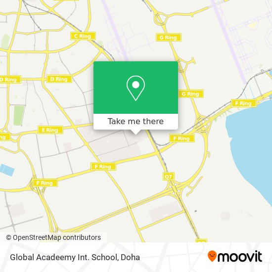 Global Acadeemy Int. School map