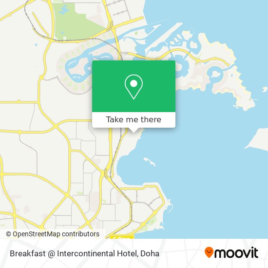 Breakfast @ Intercontinental Hotel map