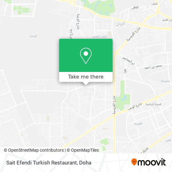 Sait Efendi Turkish Restaurant map
