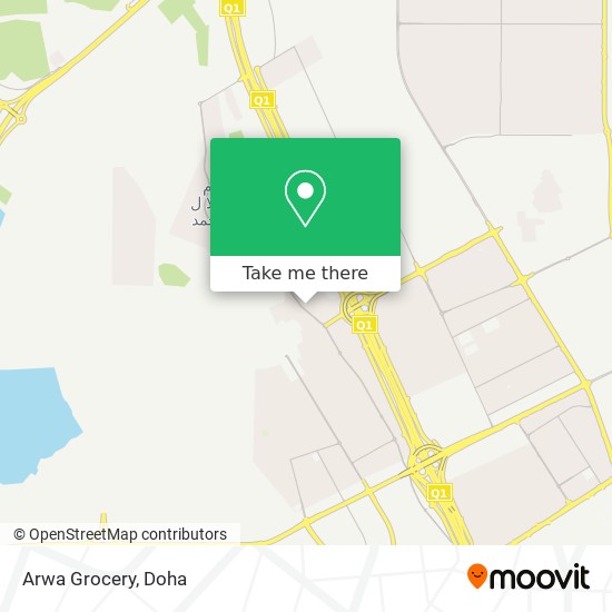 Arwa Grocery map