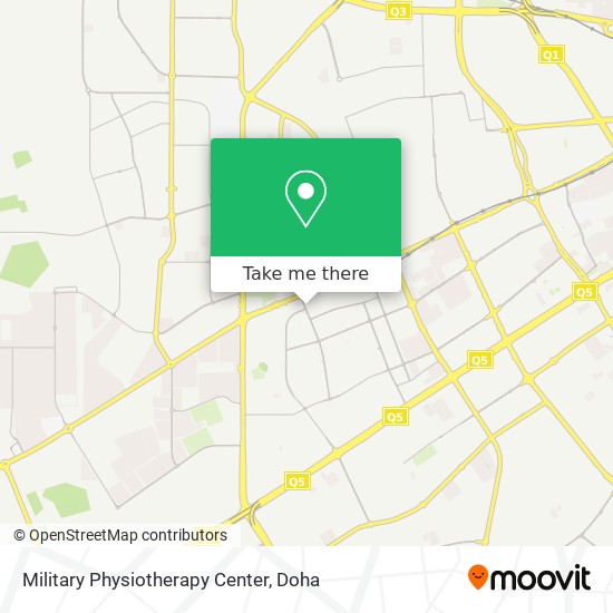 Military Physiotherapy Center map