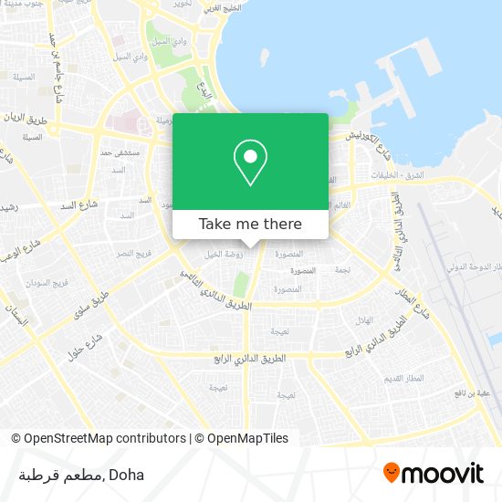 مطعم قرطبة map