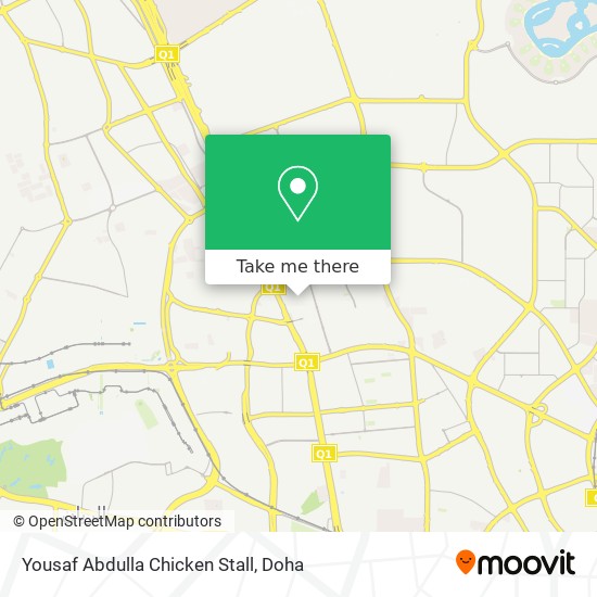 Yousaf Abdulla Chicken Stall map