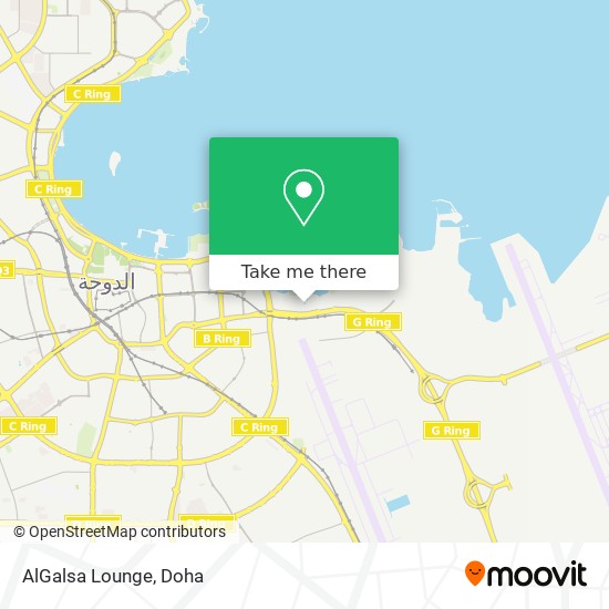 AlGalsa Lounge map