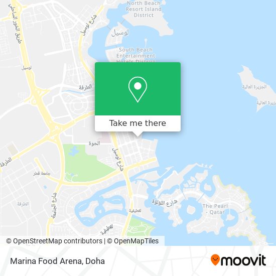 Marina Food Arena map