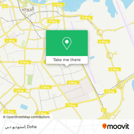 استوديو دبي map