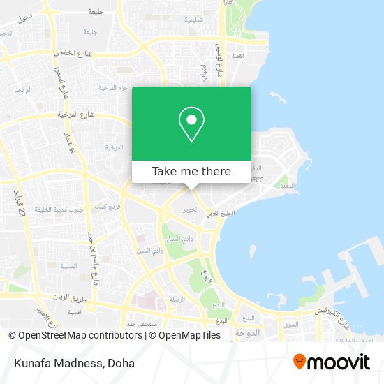 Kunafa Madness map