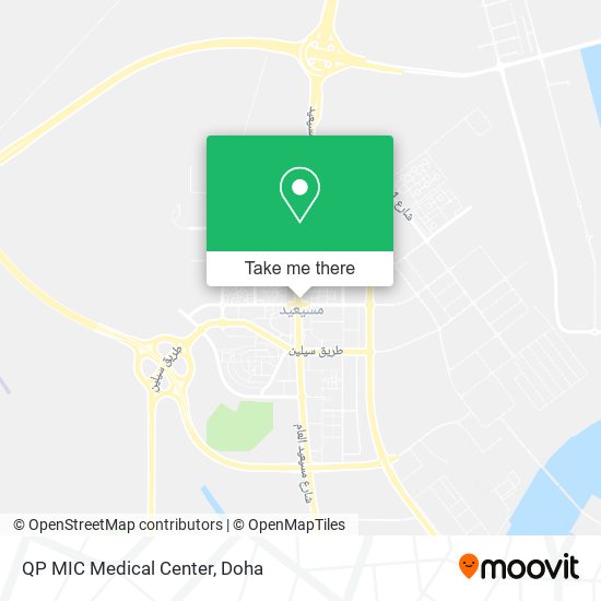 QP MIC Medical Center map