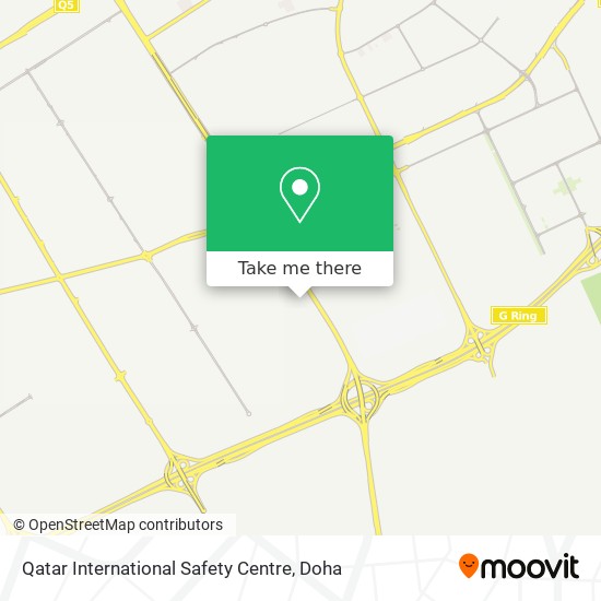 Qatar International Safety Centre map