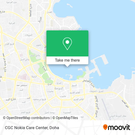 CGC Nokia Care Center map