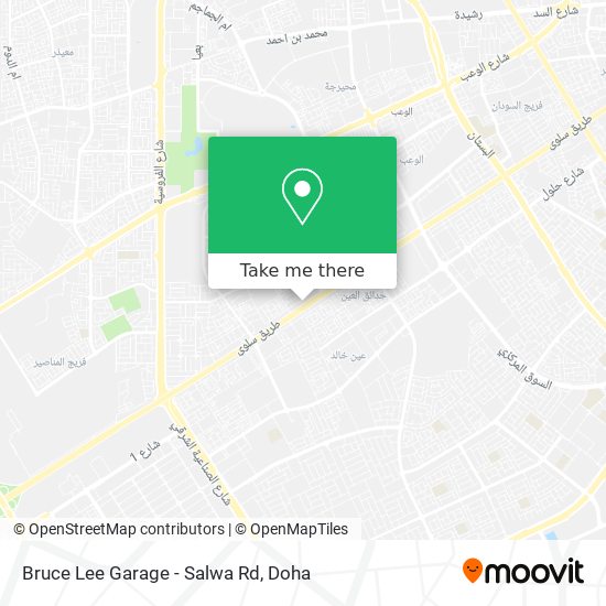 Bruce Lee Garage - Salwa Rd map