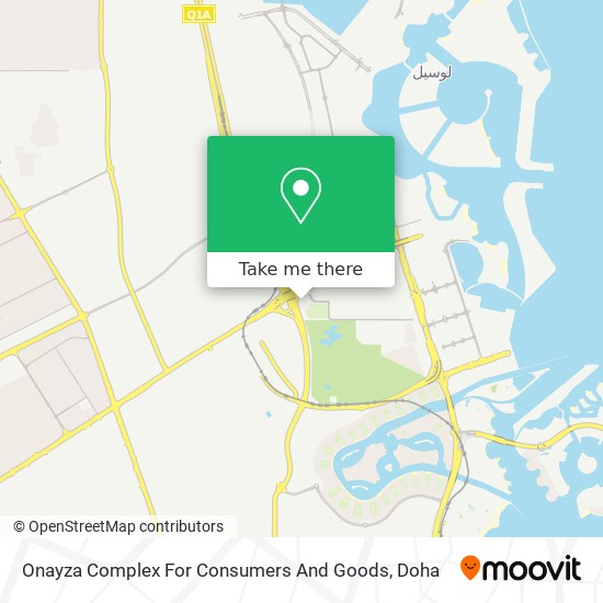 Onayza Complex For Consumers And Goods map