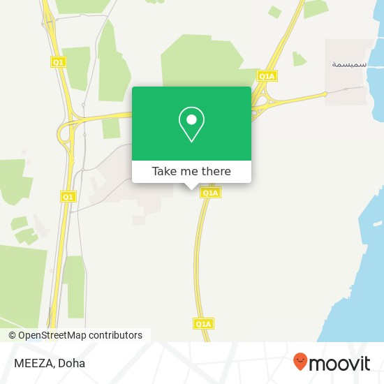 MEEZA map