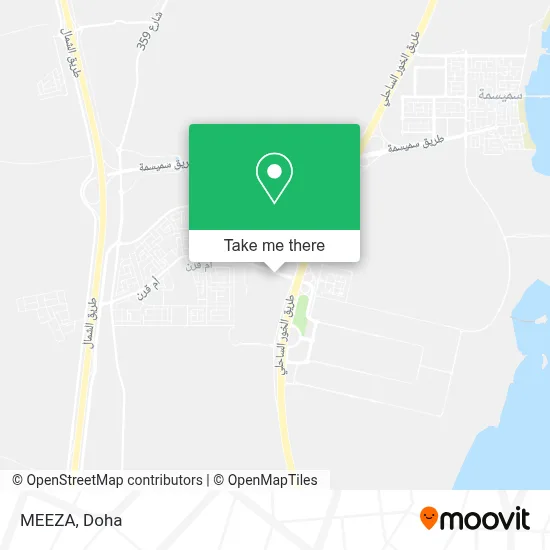 MEEZA map