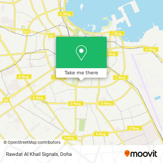 Rawdat Al Khail Signals map
