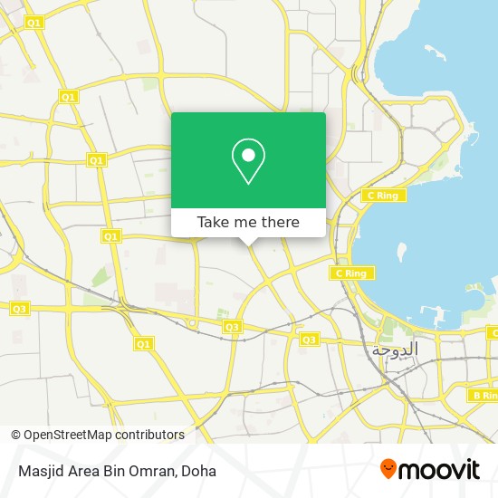 Masjid Area Bin Omran map