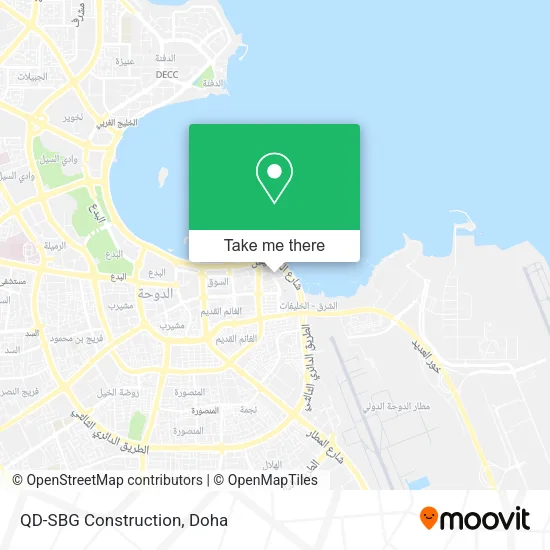 QD-SBG Construction map