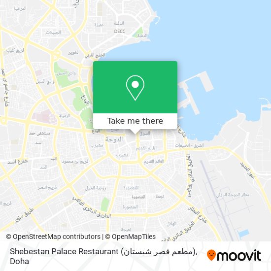 Shebestan Palace Restaurant (مطعم قصر شبستان) map