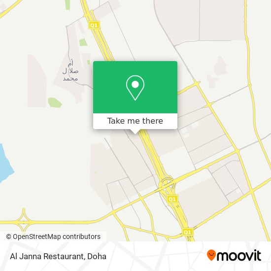 Al Janna Restaurant map