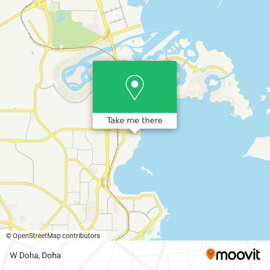 W Doha map
