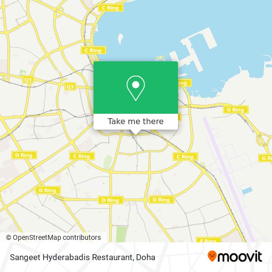 Sangeet Hyderabadis Restaurant map
