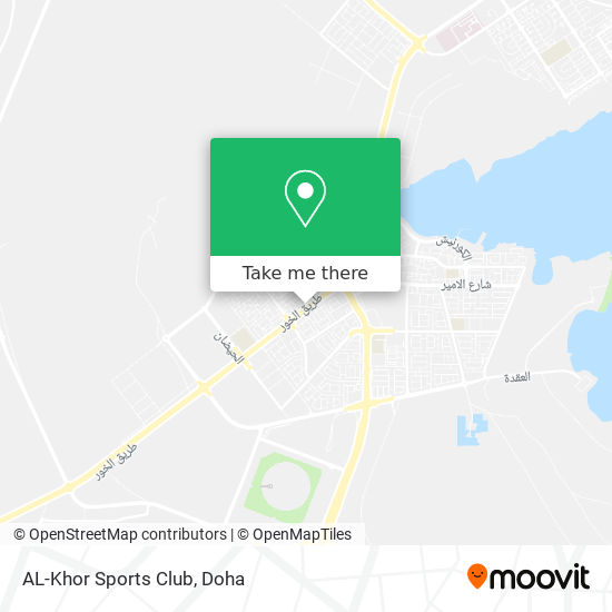 AL-Khor Sports Club map