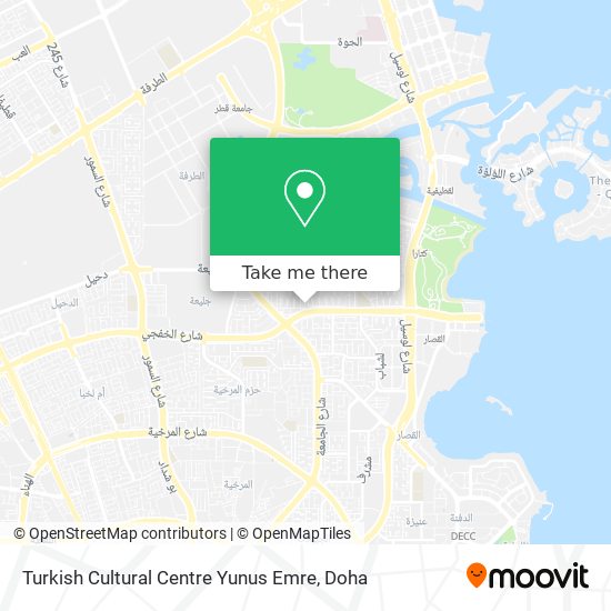 Turkish Cultural Centre Yunus Emre map