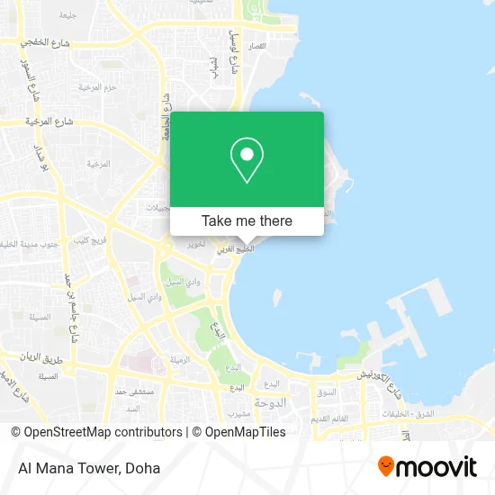 Al Mana Tower map