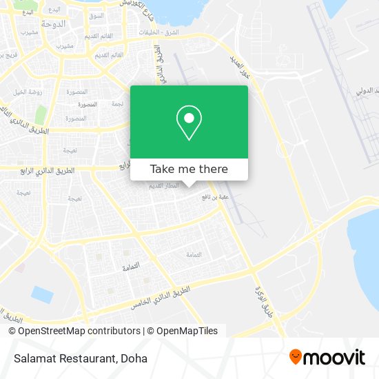 Salamat Restaurant map