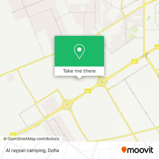 Al rayyan camping map