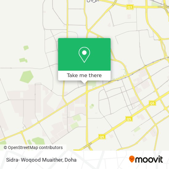 Sidra- Woqood Muaither map