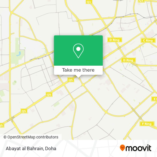 Abayat al Bahrain map