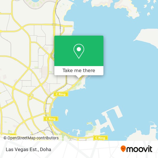 Las Vegas Est. map