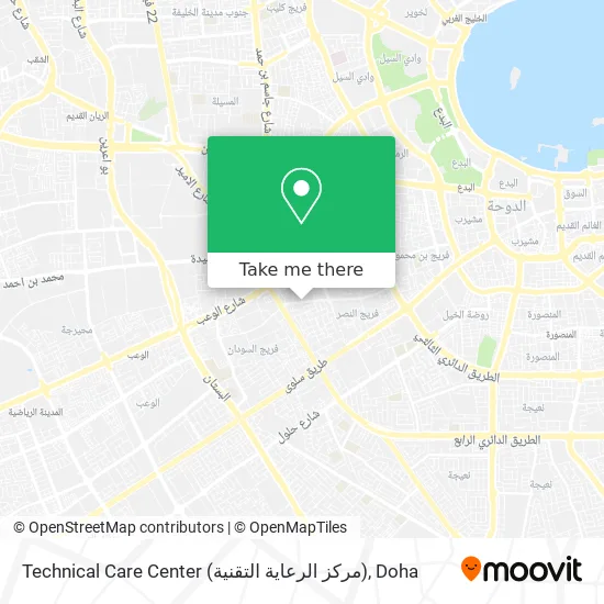 Technical Care Center (مركز الرعاية التقنية) map