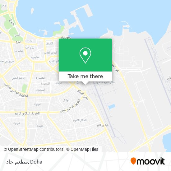 مطعم جاد map