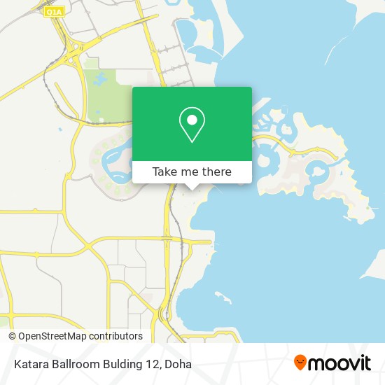 Katara Ballroom Bulding 12 map