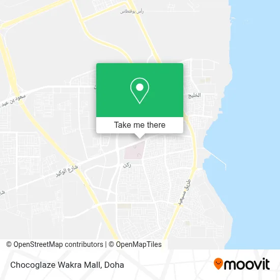 Chocoglaze Wakra Mall map