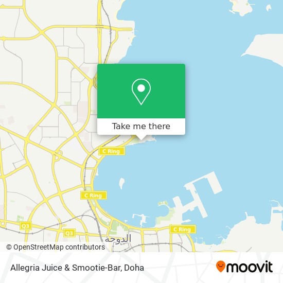 Allegria Juice & Smootie-Bar map
